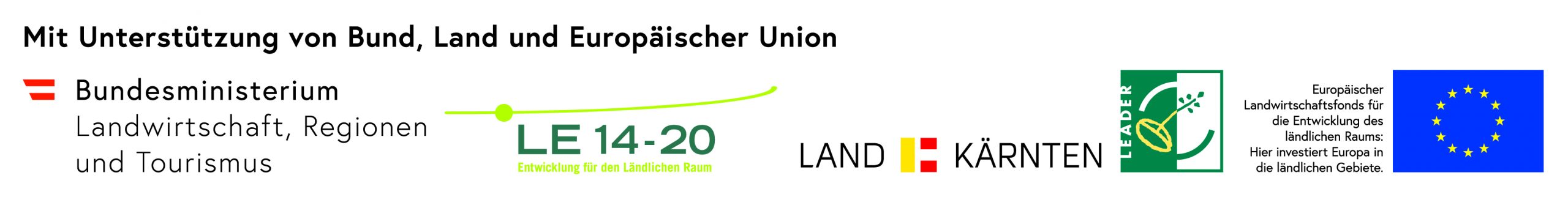 Logo des Landes Kärnten und des Bundesministeriums