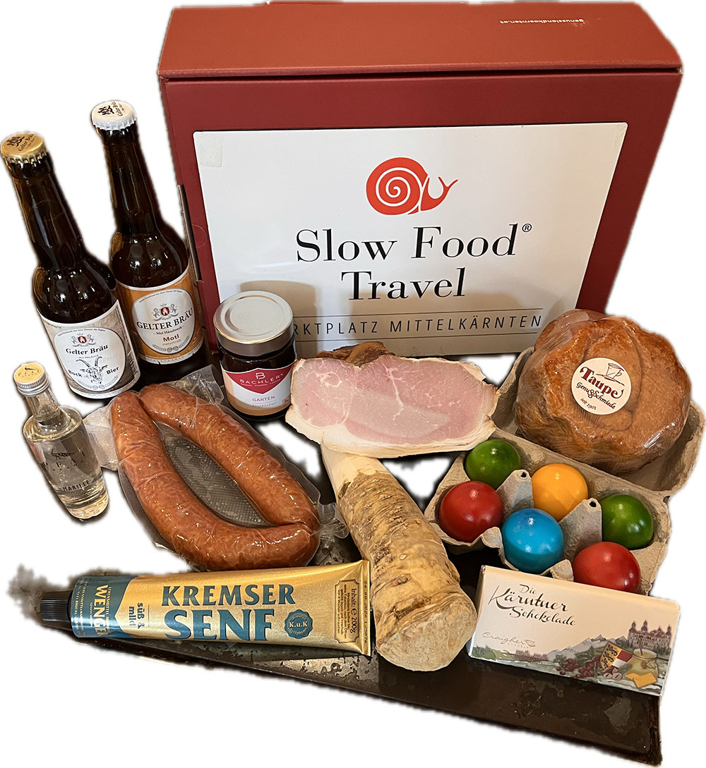 Slow Food Osterbox vom Marktplatz Mittelkärnten